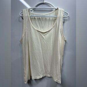 Poetry Cream Tank Top
